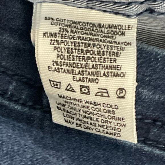 FREE PEOPLE Mini Skirt This Way or That Asymmetrical Zip Stretch Denim Jean sz 0 - Picture 11 of 13